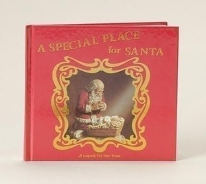 "A SPECIAL PLACE FOR SANTA" HARDCOVER BOOK