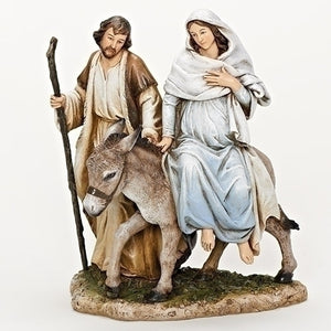 8"H LA POSADA FIGURE WITH PREGNANT MARY