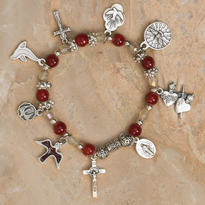 Holy Spirit - Italian Charm Bracelet/Stretch
