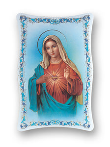 6X9 IMMACULATE HEART OF MARY PLAQUE - 1270.201