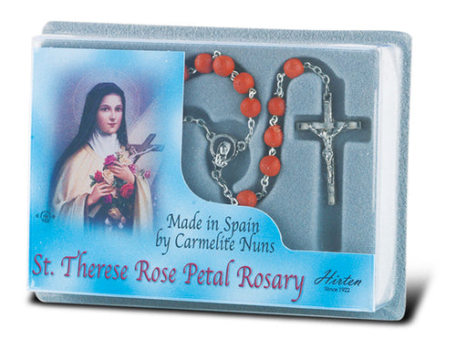 ST. THERESE ROSE PERFUME ROSARY - 132-340 - Catholic Book & Gift Store