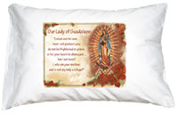 PRAYER PILLOWCASE - OUR LADY OF GUADALUPE - 135-49 - Catholic Book & Gift Store 