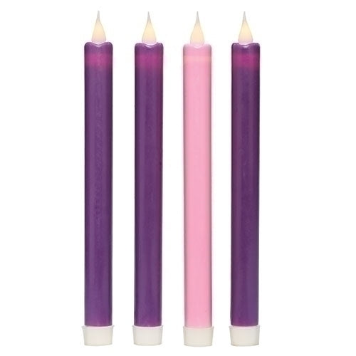 4 Piece LED Advent Candle Set 9