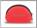 RED ROSARY CASE WITH GOLD STAMPING 