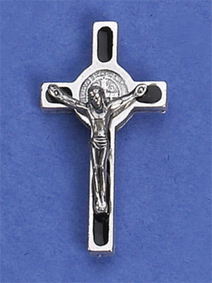 Saint Benedict Crucifix Lapel Pin