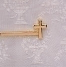 TIE BAR WITH CROSS - 17931 - Catholic Book & Gift Store 