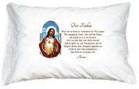 PRAYER PILLOWCASE - SACRED HEART OF JESUS - 182-41 - Catholic Book & Gift Store