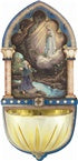 OUR LADY OF LOURDES HOLY WATER FONT - 1928-210 - Catholic Book & Gift Store