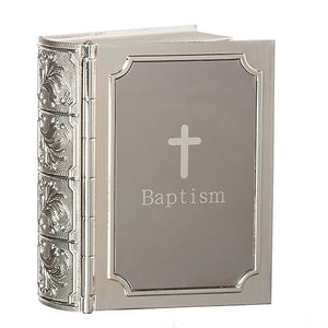 3.5"H BAPTISM BIBLE KEEPSAKE