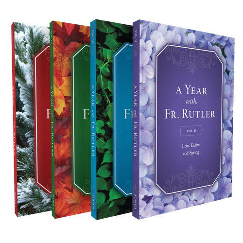 YEAR WITH FR. RUTLER 4-BOOK SET