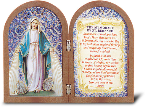 OUR LADY OF GRACE STANDING DYPTYCH - 342-253 - Catholic Book & Gift Store