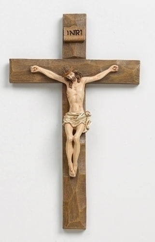 Beveled Wall Crucifix