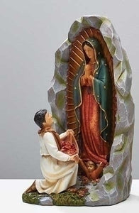 8.5" OUR LADY GUADALUPE GROTTO - 40497