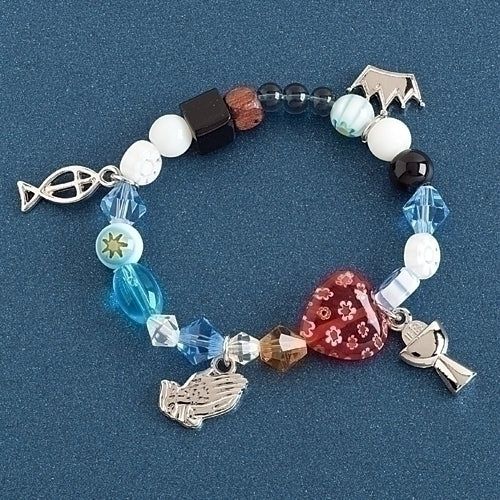 1ST COMMUNION PRAYER BRACELET - 40562 - Catholic Book & Gift Store