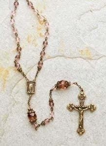 VICTORIAN ROSE ROSARY - 41047 - Catholic Book & Gift Store 