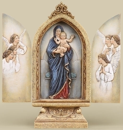 STANDING MADONNA TRIPTYCH - 41440 - Catholic Book & Gift Store 