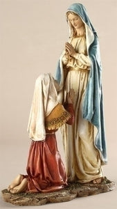 10.5" OUR LADY OF LOURDES FIGURE - 42161 - Catholic Book & Gift Store 