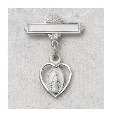 STERLING SILVER MIRACULOUS BABY PIN - 436L - Catholic Book & Gift Store