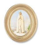 OUR LADY OF FATIMA GOLD STAMP PRINT - 451G-228 - Catholic Book & Gift Store 