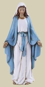 4" OUR LADY OF GRACE FIGURE - 46476 - Catholic Book & Gift Store 
