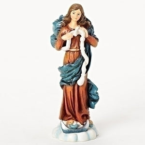 4.25" MARY UNDOER OF KNOTS - 48897 - Catholic Book & Gift Store 