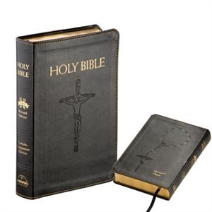 CATHOLIC COMPANION BIBLE/LIBROSARIO BLACK/NABRE - 53131 - Catholic Book & Gift Store 