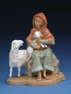 FONTANINI/5" NAHOME SHEPHERDESS FIG - 57520 - Catholic Book & Gift Store 