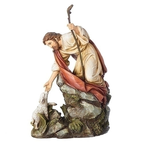 Jesus with Lamb Figure