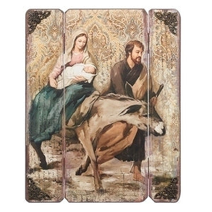 15"H FLIGHT TO EGYPT WALL PANEL PLAQUE