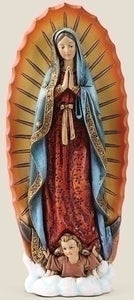 6" OUR LADY OF GUADALUPE FIGURE - 60687 - Catholic Book & Gift Store 