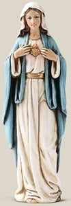 6" IMMACULATE HEART OF MARY FIGURE - 60689 - Catholic Book & Gift Store 