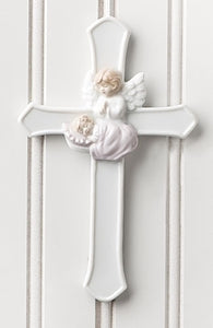 7" GUARDIAN ANGEL CROSS/GIRL - 60898 - Catholic Book & Gift Store 