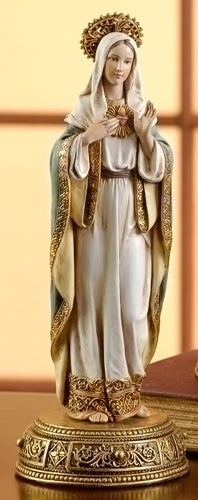 IMMACULATE HEART OF MARY ON STAND WITH DRAWER - 61288 - Catholic Book & Gift Store 