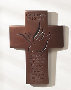 7" CONFIRMATION WALL CROSS/REFLECTIONS OF LOVE - 63693 - Catholic Book & Gift Store 