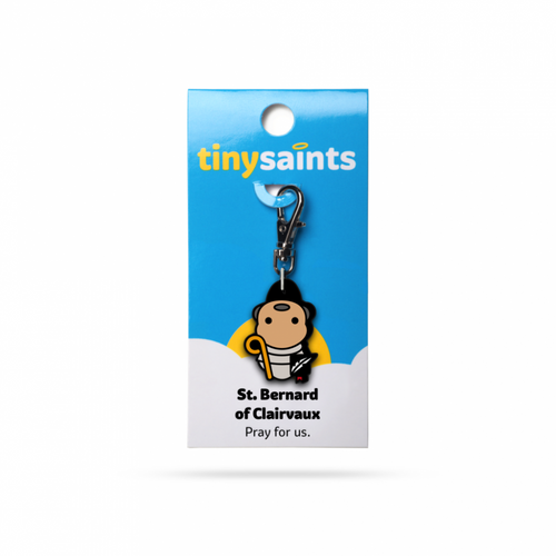 Saint Bernard of Clairvaux Tiny Saints Charm