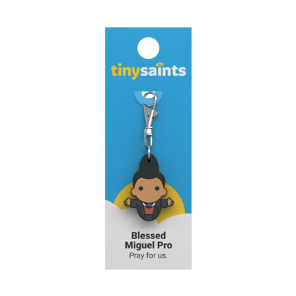 Blessed Miguel Pro Tiny Saints Charm