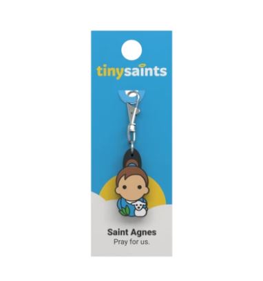 Saint Agnes Tiny Saints Charm