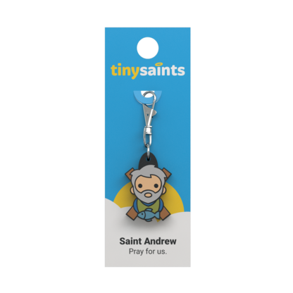 Saint Andrew Tiny Saints Charm