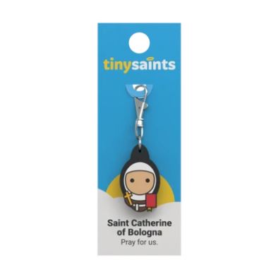 Saint Catherine of Bologna Tiny Saints Charm