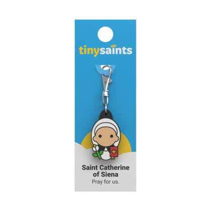 Saint Catherine of Siena Tiny Saints Charm