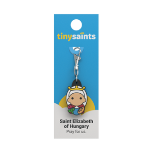 Saint Elizabeth of Hungary Tiny Saints Charm