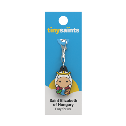 Saint Elizabeth of Hungary Tiny Saints Charm