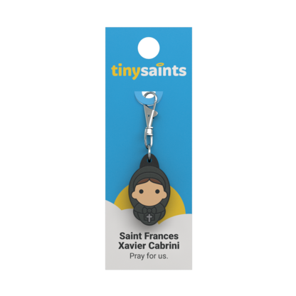 Saint Frances Xavier Cabrini Tiny Saints Charm