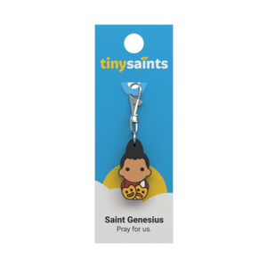 Saint Genesius Tiny Saints Charm