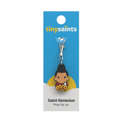 Saint Genesius Tiny Saints Charm