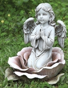 11" ANGEL IN THE ROSE - 64555 - Catholic Book & Gift Store 