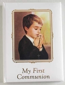 6.5" BOY COMMUNION PHOTO ALBUM - 65398 - Catholic Book & Gift Store 