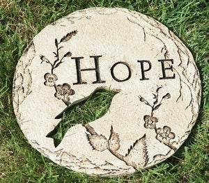 12" HOPE GARDEN STONE - 65431 - Catholic Book & Gift Store 