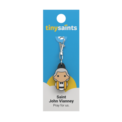 Saint John Vianney Tiny Saints Charm