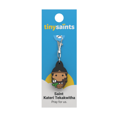 Saint Kateri Tekakwitha Tiny Saints Charm